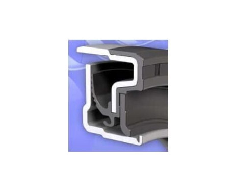 Oljetätning, vevaxel