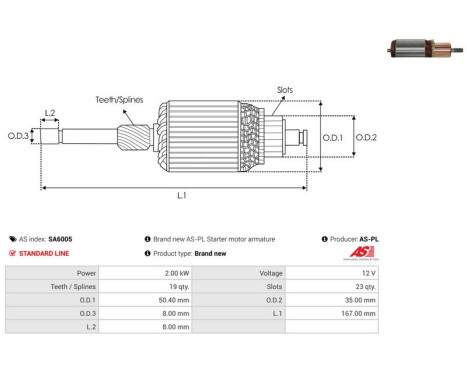 Ankare, starter, bild 2