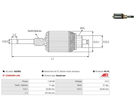 Ankare, starter, bild 2
