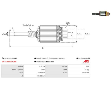 Ankare, starter, bild 2