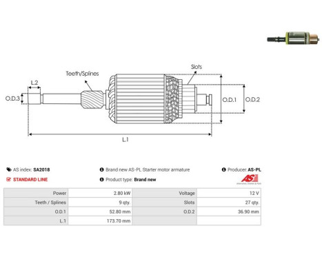 Ankare, starter, bild 2