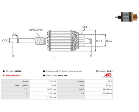Ankare, starter, bild 2