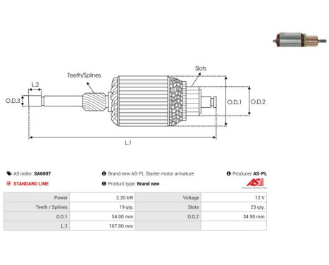 Ankare, starter, bild 2