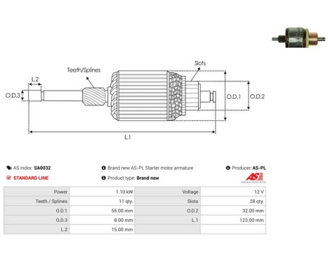 Ankare, starter, bild 2