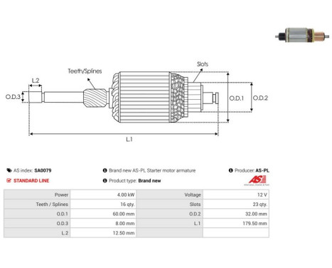 Ankare, starter, bild 2