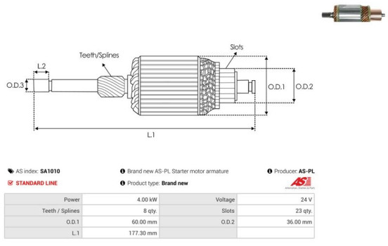 Ankare, starter, bild 2