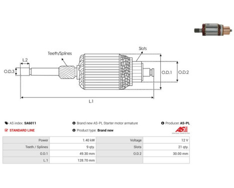 Ankare, starter, bild 2