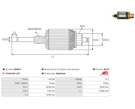 Ankare, starter, bild 2