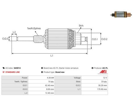 Ankare, starter, bild 2