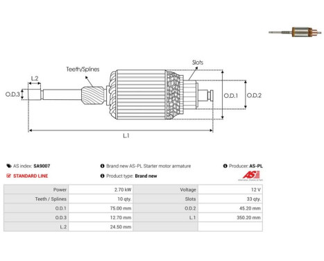 Ankare, startmotor, bild 2