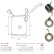 Exciterlindning, startmotor, miniatyr 4