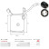 Exciterlindning, startmotor, miniatyr 3