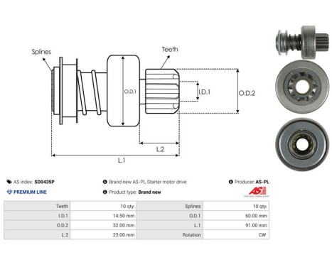 Frihjul, startmotor, bild 4