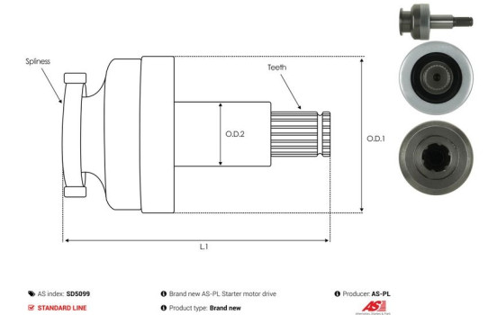 Frihjul, startmotor, bild 5