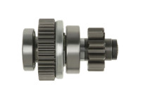 Frihjulsdrift, startmotor