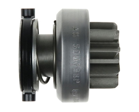 Frihjulsdrift, startmotor