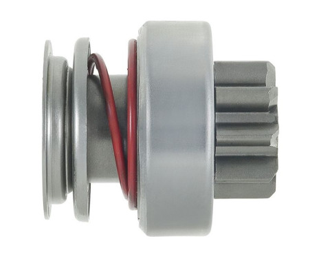 Frihjulsdrift, startmotor