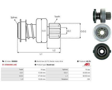 Frihjulsdrift, startmotor, bild 4