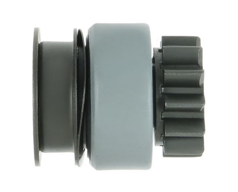 Frihjulsdrift, startmotor