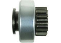 Frihjulsdrift, startmotor