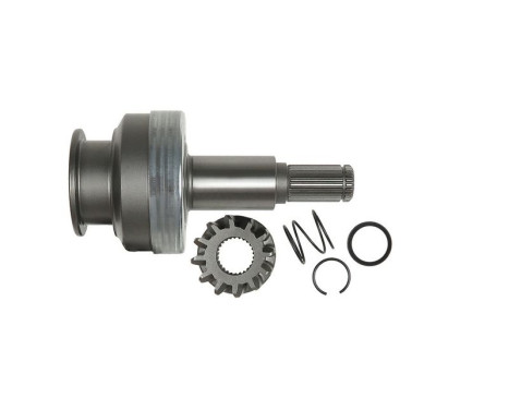 Frihjulsdrift, startmotor