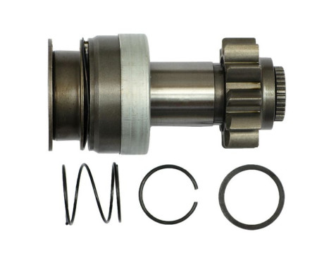 Frihjulsdrift, startmotor