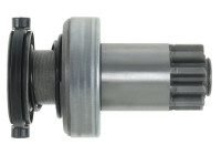 Frihjulsdrift, startmotor