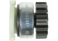 Frihjulsdrift, startmotor