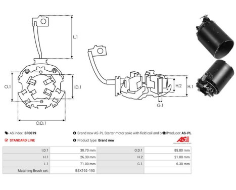 Hållare, kolborste, bild 4