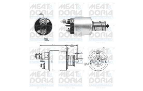 Kontaktor, startmotor