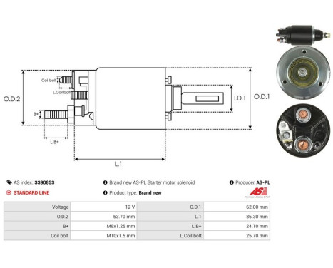 Magnetbrytare, startmotor, bild 4