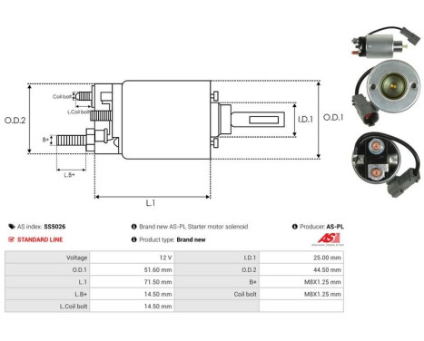 Magnetbrytare, startmotor, bild 4