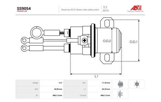 Magnetströmbrytare, startmotor, bild 4
