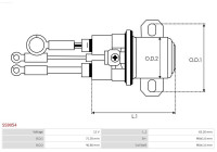 Magnetströmbrytare, startmotor