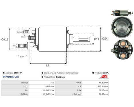 Magnetströmbrytare, startmotor, bild 4