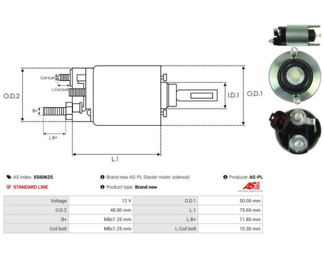 Magnetströmbrytare, startmotor, bild 4