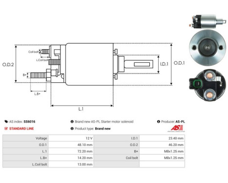 Magnetströmbrytare, startmotor, bild 4