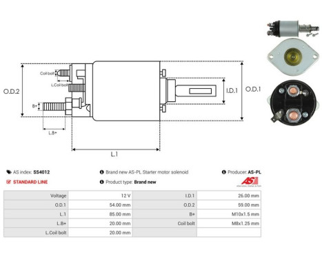 Magnetströmbrytare, startmotor, bild 4