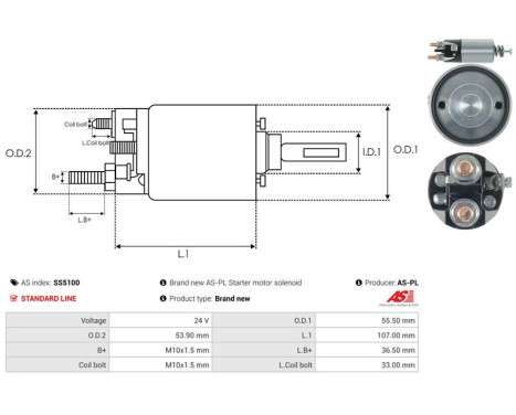 Magnetströmbrytare, startmotor, bild 4