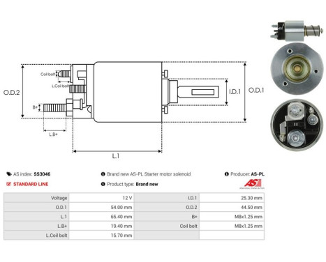 Magnetströmbrytare, startmotor, bild 4