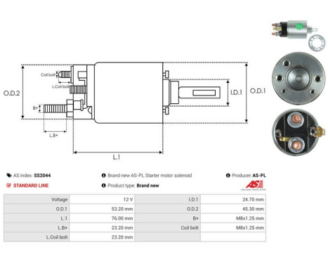 Magnetströmbrytare, startmotor, bild 4