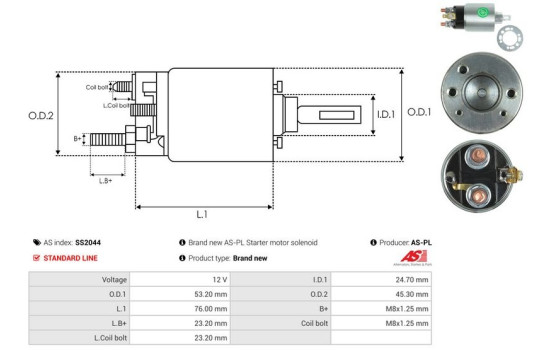 Magnetströmbrytare, startmotor, bild 4