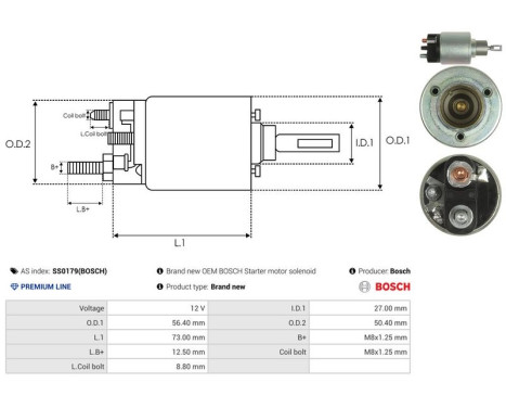 Magnetströmbrytare, startmotor, bild 4