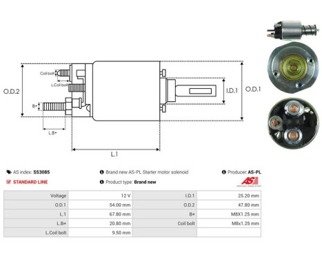 Magnetströmbrytare, startmotor, bild 4