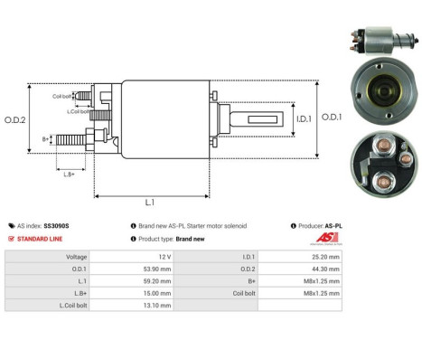 Magnetströmbrytare, startmotor, bild 4