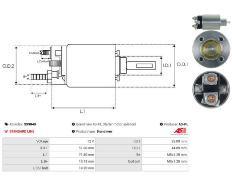 Magnetströmbrytare, startmotor, bild 4