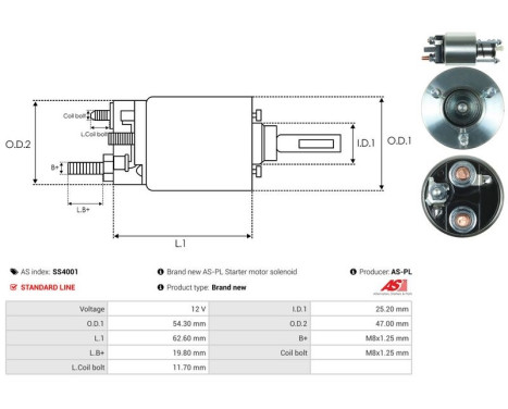 Magnetströmbrytare, startmotor, bild 4
