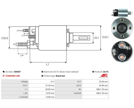 Magnetströmbrytare, startmotor, bild 4