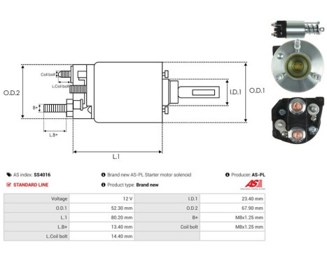 Magnetströmbrytare, startmotor, bild 4