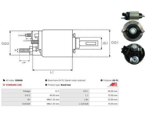 Magnetströmbrytare, startmotor, bild 4